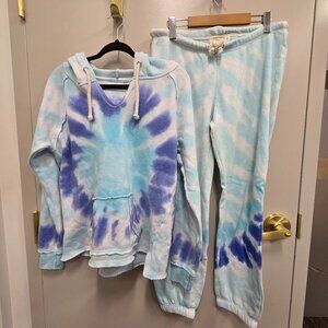 Ocean Drive Tie‑Dye Hoodie & Jogger Lounge Wear Set